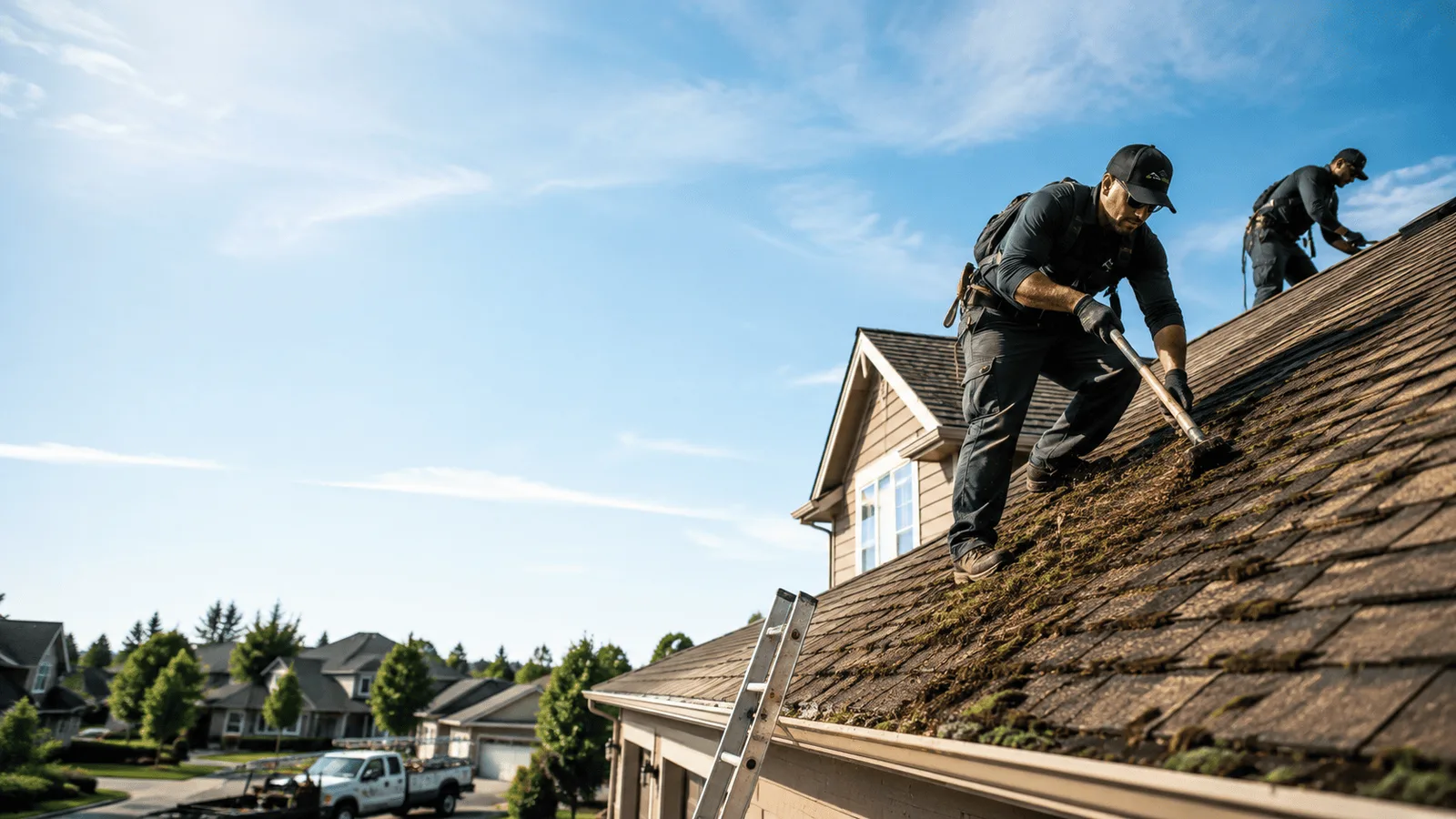 Roof Moss Removal in Umbarger, TX near me